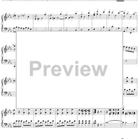 Sketch, from Piano & Wind Quintet in E-flat Major, K452