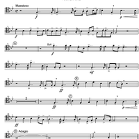 Music for the Royal Fireworks HWV 351 - Tenor Trombone