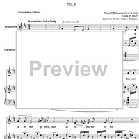Lied der Braut No. 1 Op.25 No.11