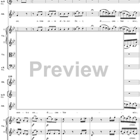 Aer tranquillo e dì sereni, No. 3 from "Il Re Pastore", Act 1 (K208) - Full Score