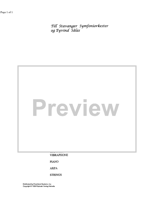 5 Frammenti sinfonici - Notes