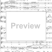 Chandos Te Deum in B-flat Major, HWV281: No. 13, O Lord, In Thee Have I Trusted