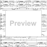 Kleine Kammermusik für fünf Bläser - Score