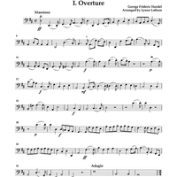 The Royal Fireworks Music - Cello