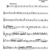 Sextet - E-flat Baritone Saxophone
