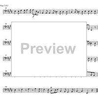 Alla Siciliana E Major - Cello