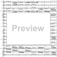 Brandenburg Concerto No. 1: Allegro - Score