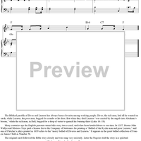 The Rich Man and the Poor Man