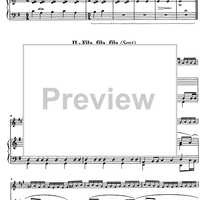 Sechs rätoromanische Volkslieder (Six folksongs from Engadin) Op.76a - Score