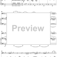 String Bass Sonata - Piano Score