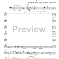 Music for Four, Collection No. 2 - Early Pop Favorites - Part 4 Cello or Bassoon