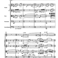 Ricercare sopra un corale - Score