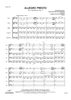 Allegro Presto from Symphony No. 2 - Score