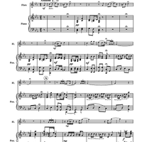 Andante on a German Folk Song - Piano