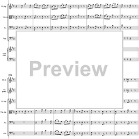 Brandenburg Concerto No. 5: Allegro - Score