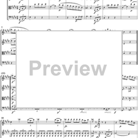 String Quartet No. 11 in E Major, Op. posth. 125, No. 2 - Score