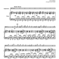 Die Taubenpost - Piano Score