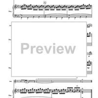 Largo from "Winter - The Four Seasons" - Piano Score