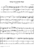 String Trio in B-flat major, Op. 2 No. 1 - Score