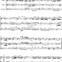 String Trio in B-flat major, Op. 2 No. 1 - Score
