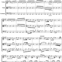 Sinfonia in A major - No. 1 from Cantata No. 212 "Peasant" - BWV212