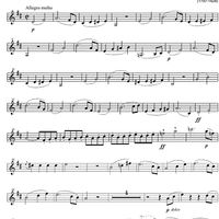 Sonatina D Major D384 - Violin
