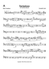 Variations - Bass Trombone