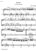 Sonata Op. 3 No. 1 - Score