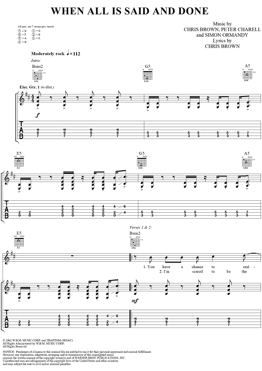 When All Is Said and Done