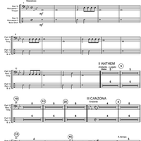 Music for Queen Mary II - Percussions 1 & 2