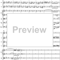 Brandenburg Concerto No. 2: Allegro Assai - Score