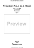 Symphony No. 3 in A Minor, "Scottish", Op. 56, Movement 2 - Full Score