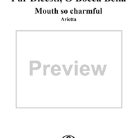 Pur Dicesti, O Bocca Bella