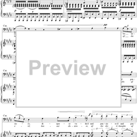 La forza del destino, Act 3, No. 17, Scene and Aria. "Morir! Tremenda cosa!", "Aura fatale del mio destino" and "Ah! Egli è salvo" - Score