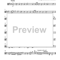 Hymns of Power for 2 Violins and Piano - Viola (for Violin 2)