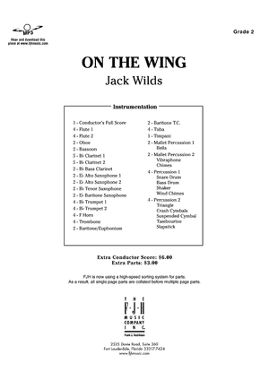 On the Wing - Score Cover