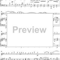 Violin Sonata in A Major, Movement 4 - Piano Score