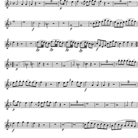 Divertimento No. 1 Eb Major KV113 - Clarinet 2