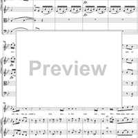 La Finta Giardiniera, Act 1, No. 4 "Wir Mädchen sind sehr übel dran" (Aria) - Full Score