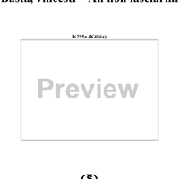 "Basta, vincesti", recitative and "Ah, non lasciarmi", aria, K295a (K486a) - Full Score
