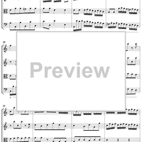 Sonata No. 4 in C major - Score