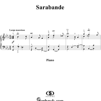 Sarabande in F Minor