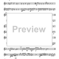 Fünffstimmigter blasender Music - B-flat Trumpet 2