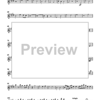 Hallelujah - from "Messiah", HWV 56 (introducing the Chorale "Ein' feste Burg") - Clarinet 1 in Bb