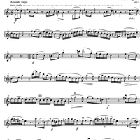 Sonata Op. 3 No. 4 - Violin