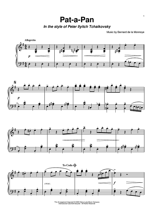 Pat-A-Pan (Willie, Take Your Little Drum)