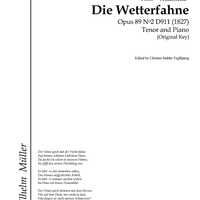 Die Wetterfahne Op.89 No. 2 D911