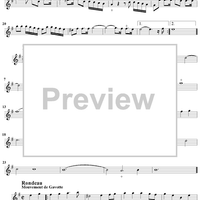 Suite in E Minor Op. 1, No. 6 - Flute 1/Violin 1