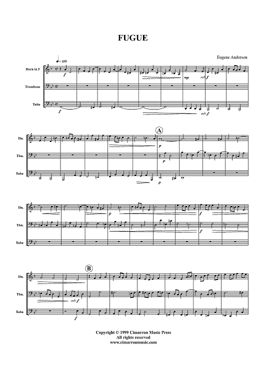 Fugue - Score