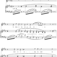 Es Träumte mir, ich sei dir teuer - No. 3 from "8 Lieder & Songs" - Op. 57